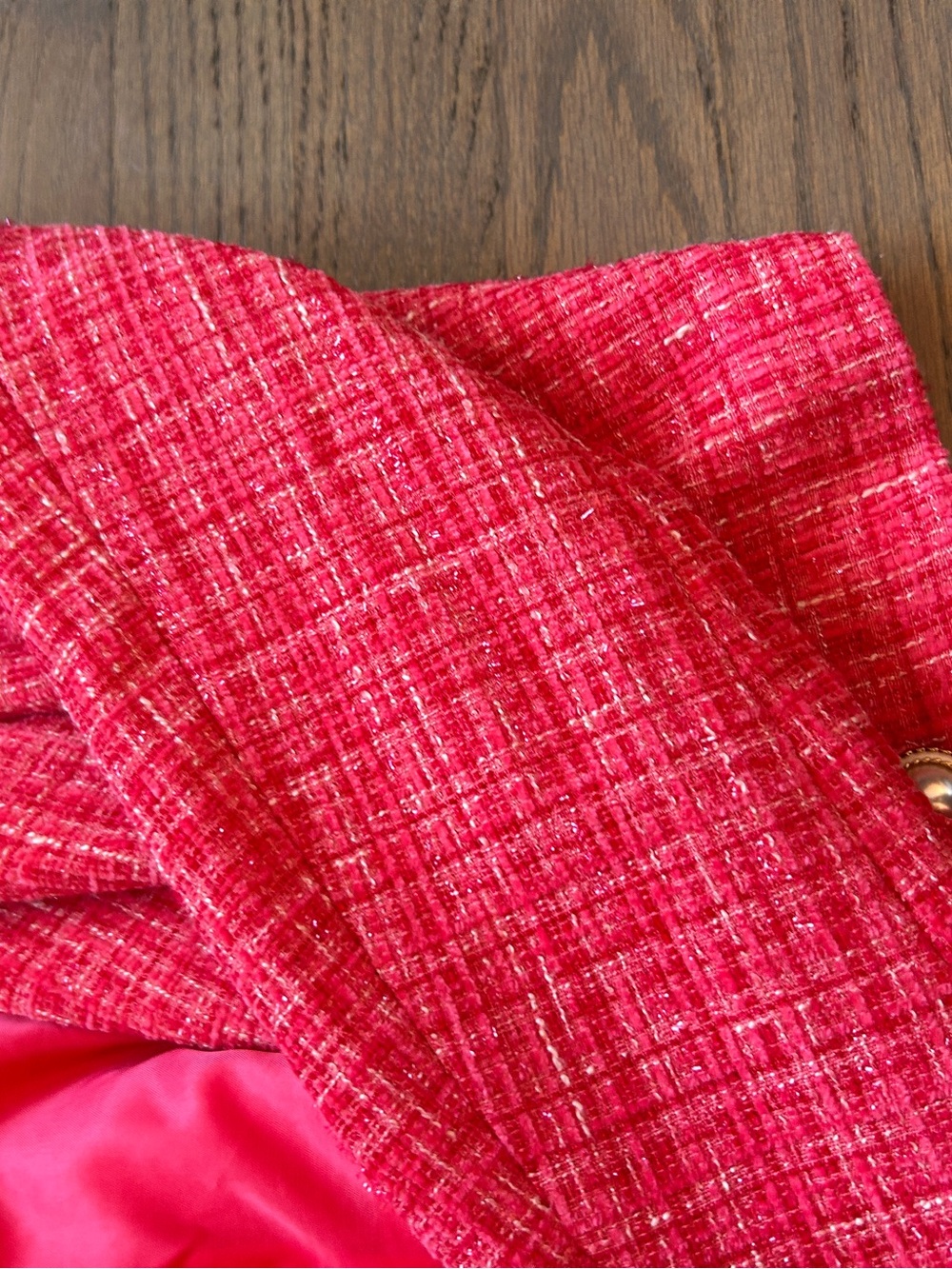 Hello Molly ONE YOU WANT BLAZER HOT PINK - Picture 7 of 15